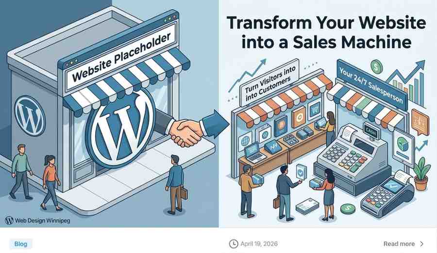 Web Design Winnipeg: Transform Your Website into a Sales Machine