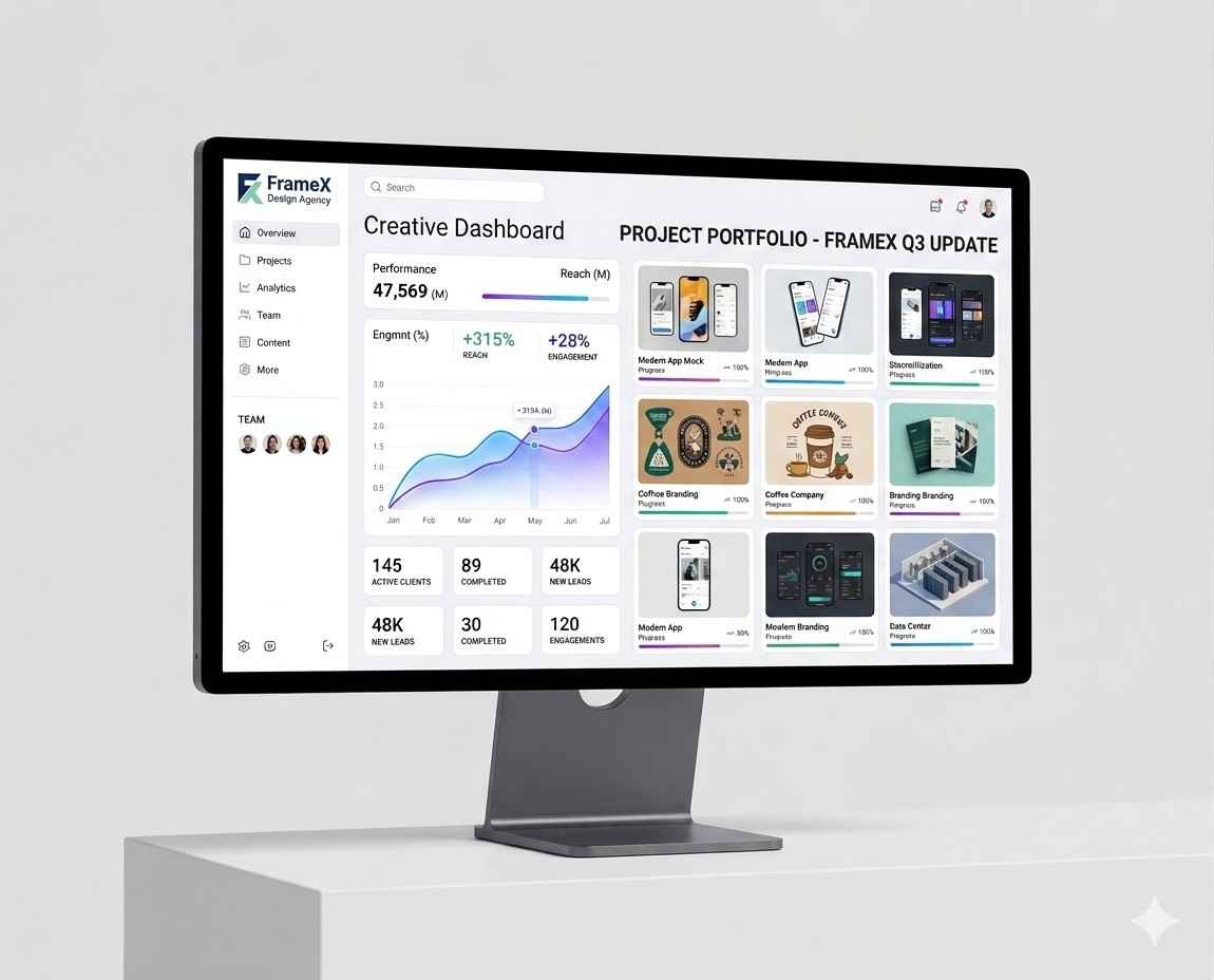 web design agency Winnipeg - FrameX Design