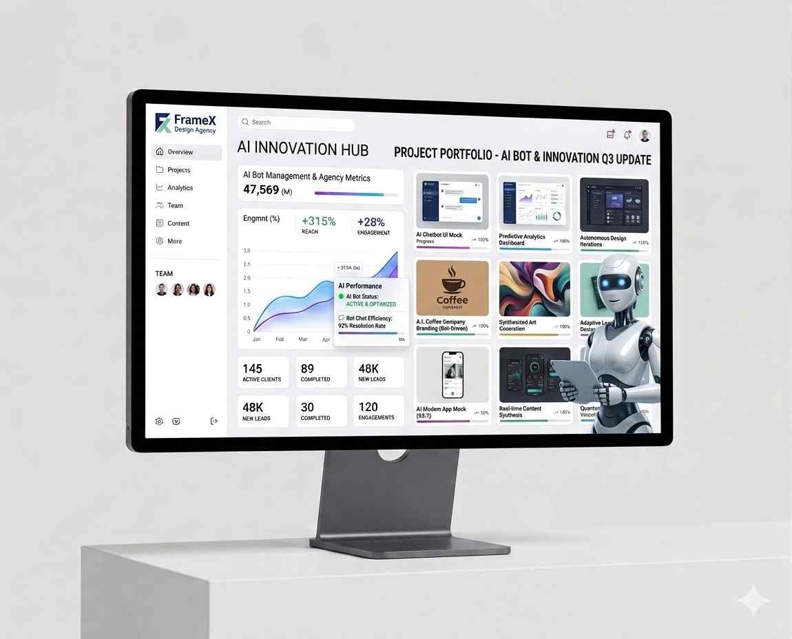 AI automation Winnipeg - FrameX Design