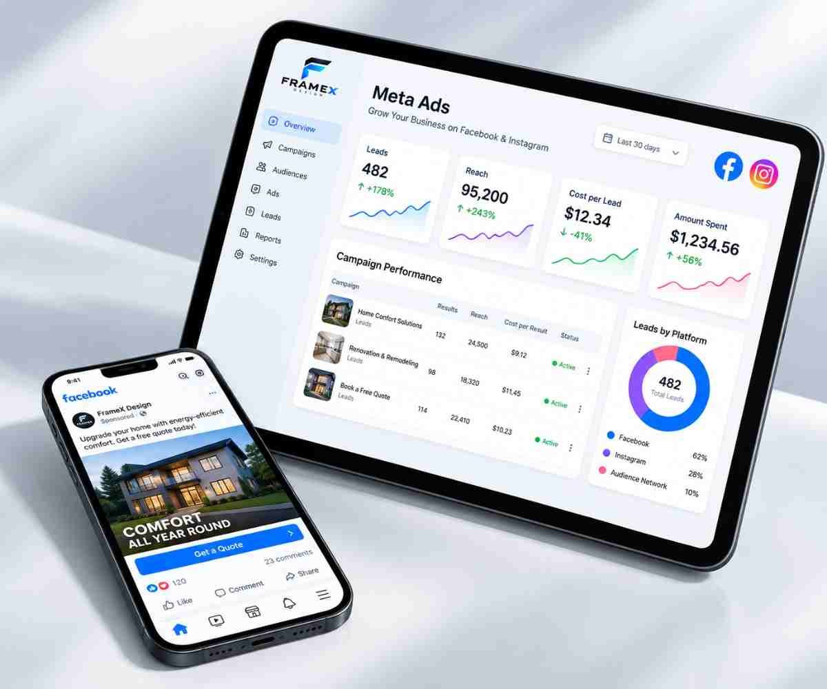 Meta Ads Winnipeg – FrameX Design